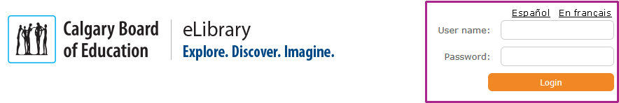 eLibrary Login